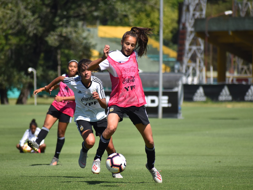 Nueva práctica de la Selección Sub 17 Femenina 