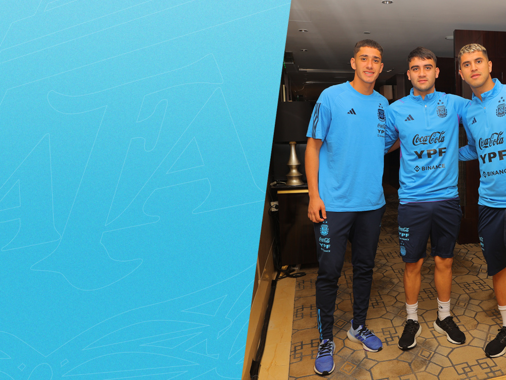 Palacios y Buonanotte: ya están en Beijing los primeros jugadores convocados para los partidos en Asia 