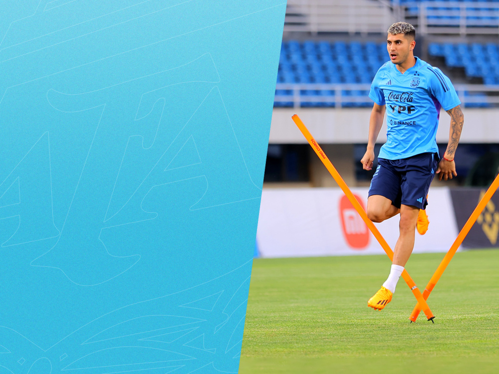 Día de fútbol y análisis en el entrenamiento de la Selección, de cara al partido ante Australia 