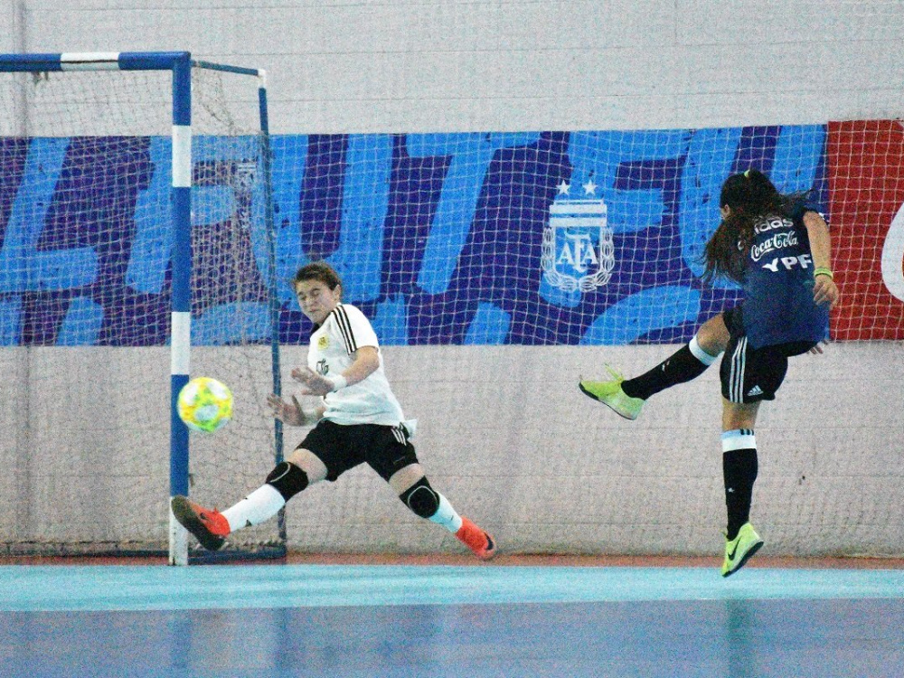 La Selección de Futsal Femenino Sub 18 entrenó en el Predio de Ezeiza