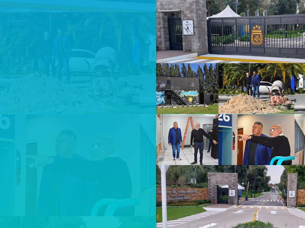 Continúan las obras en el predio Lionel Andrés Messi