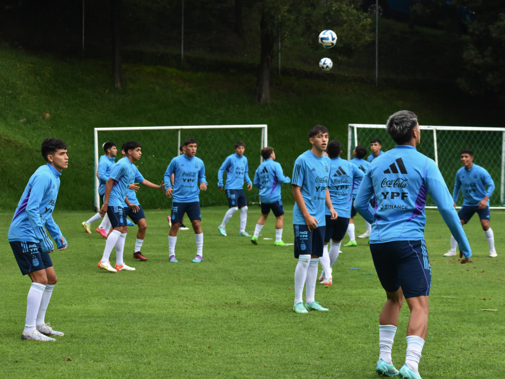 Sub 17: primer entrenamiento en Quito