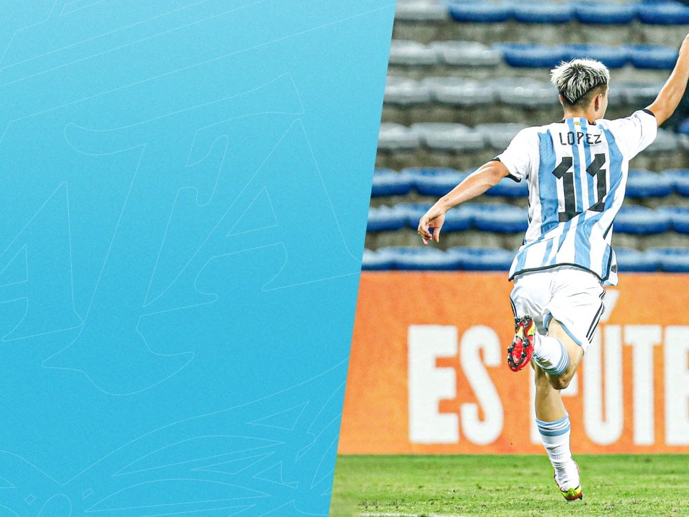 Santiago López: "Vestir la camiseta de la Selección Argentina es algo hermoso, lo soñé toda mi vida"