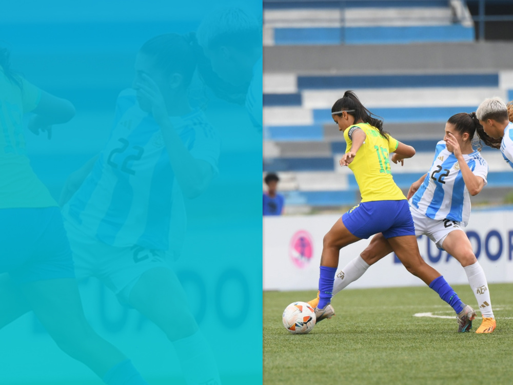 Argentina cayó ante Brasil en el Sudamericano Sub 20 Femenino