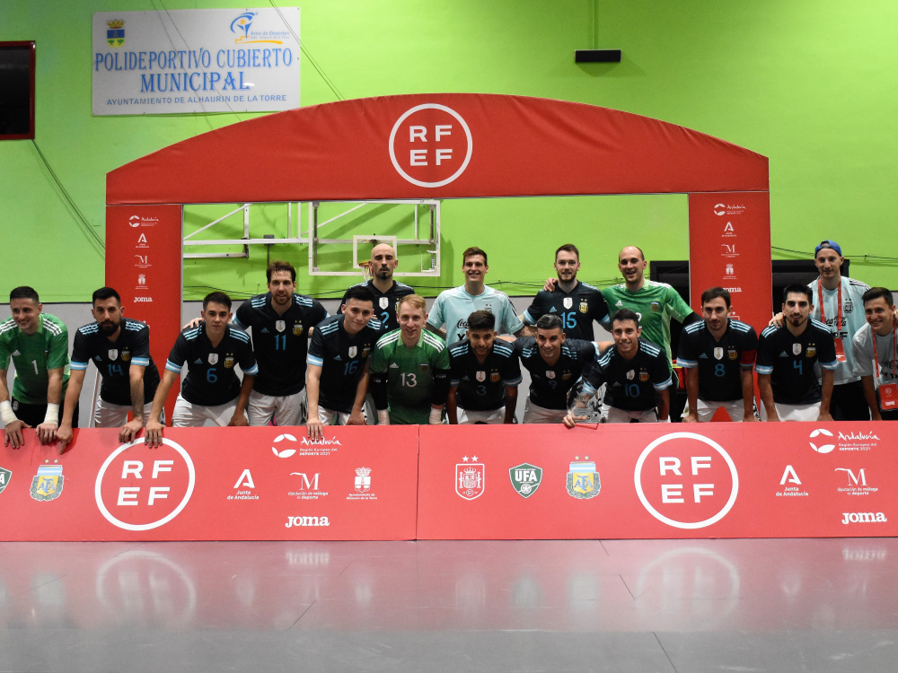 Argentina empató con España y se adjudicó el Triangular Alhaurín de la Torre