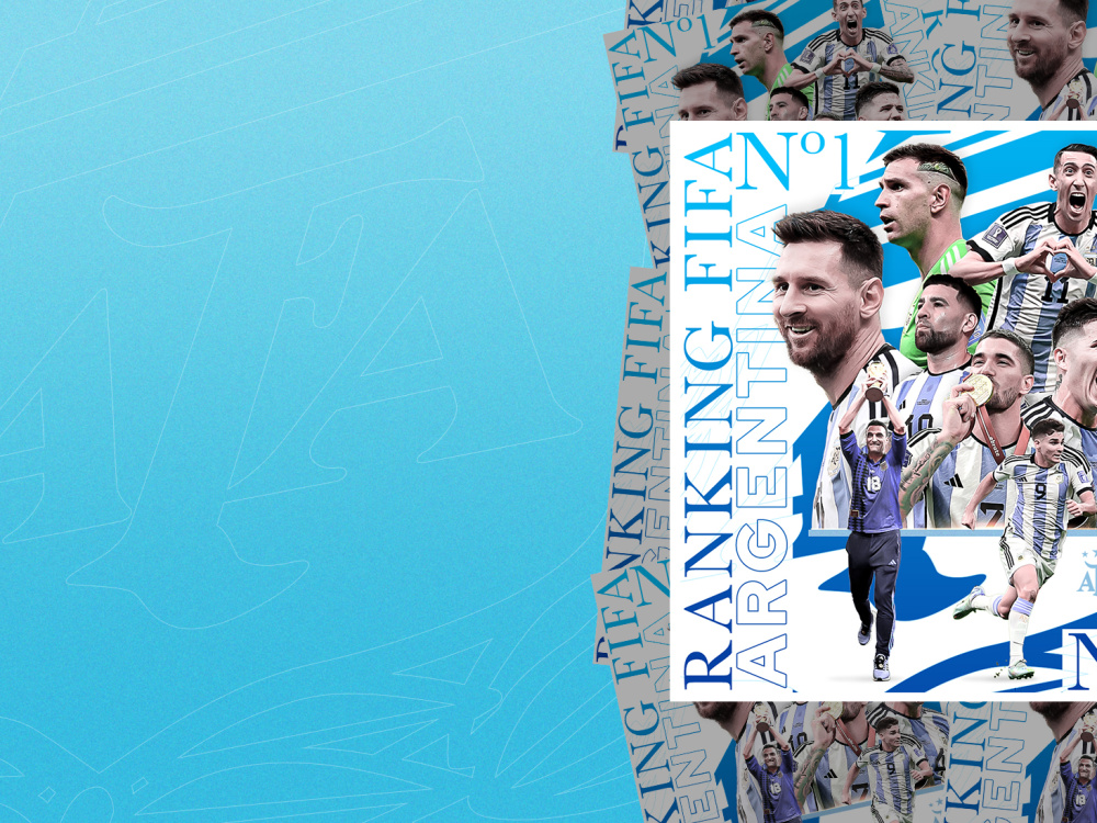 Ranking FIFA: la Selección Argentina es la mejor del mundo