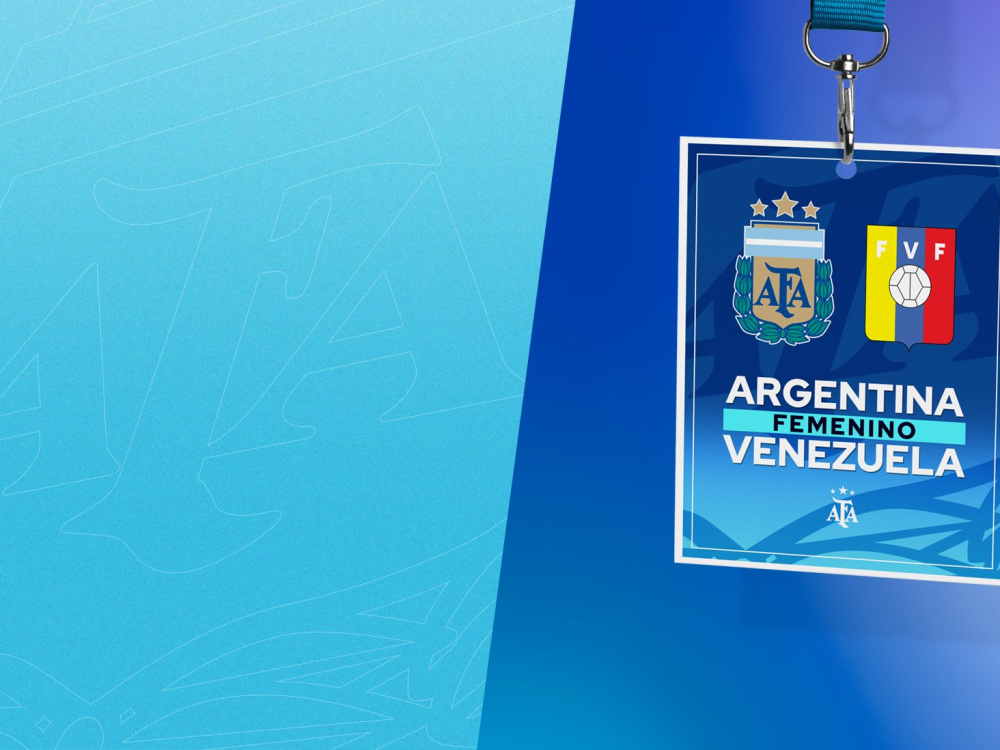 Acreditaciones para los encuentros de la Selección Femenina ante Venezuela