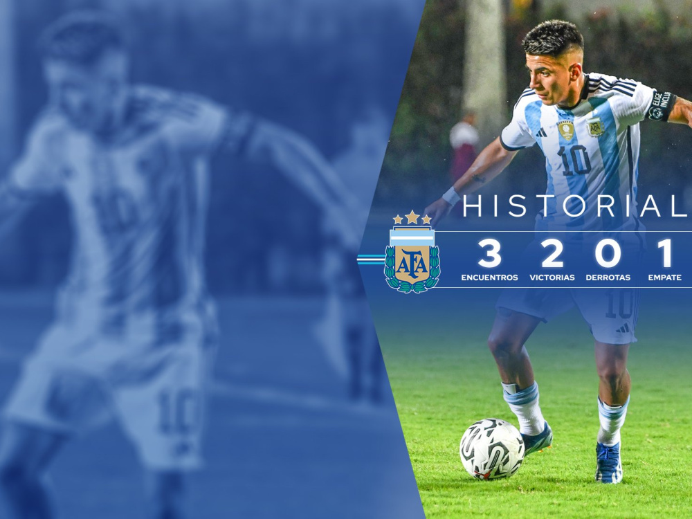 Historial: las Selecciones Sub23 de Argentina y Paraguay se vuelven a enfrentar en el Torneo