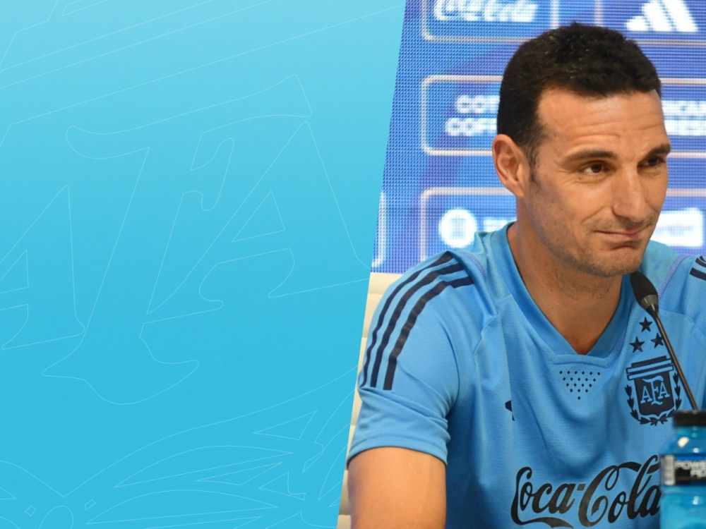 Lionel Scaloni: "Debemos seguir trabajando de la misma manera"