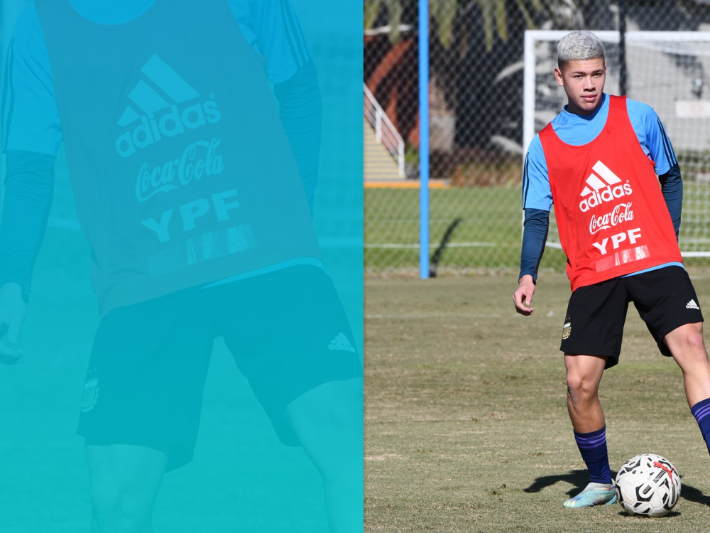 Sub 17: el equipo dirigido por Diego Placente se entrenó de cara al amistoso ante Paraguay