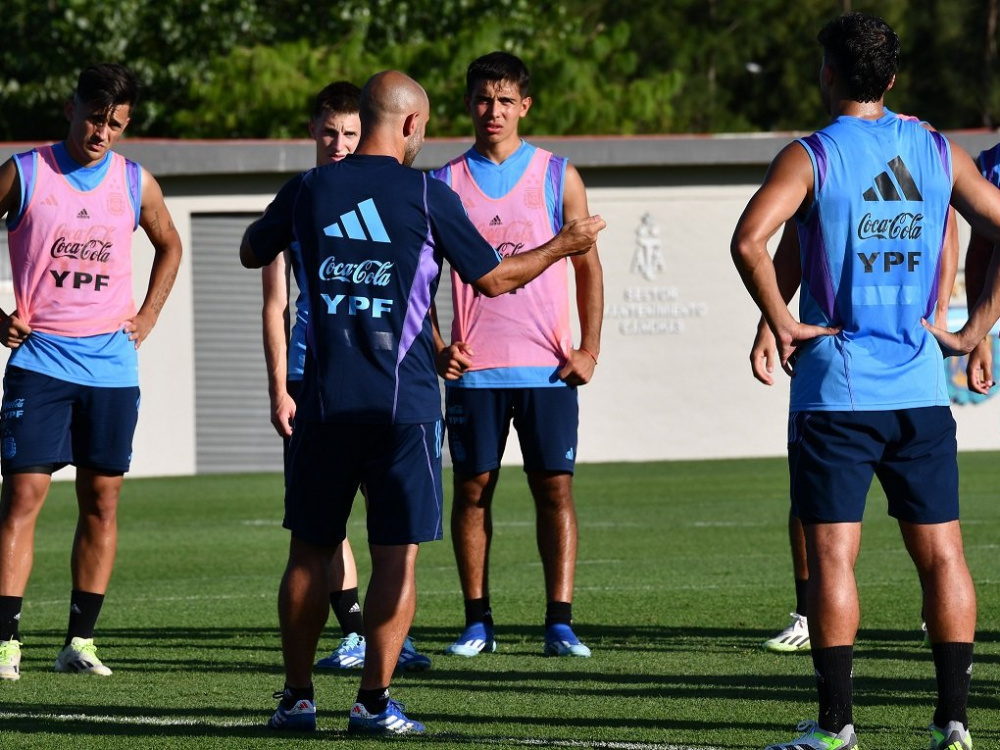 La Selección Sub23 comenzó su última semana de preparación para el Preolímpico
