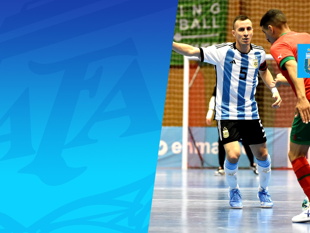 La Selección de Futsal empató con Dinamarca en el cierre de la gira por Marruecos