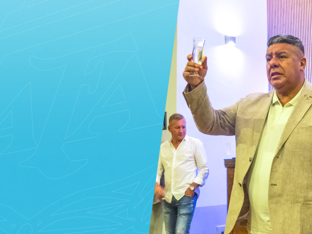 Brindis de fin de año en AFA: "Hemos logrado en cinco años refundar el Fútbol Argentino", expresó el presidente Claudio Tapia