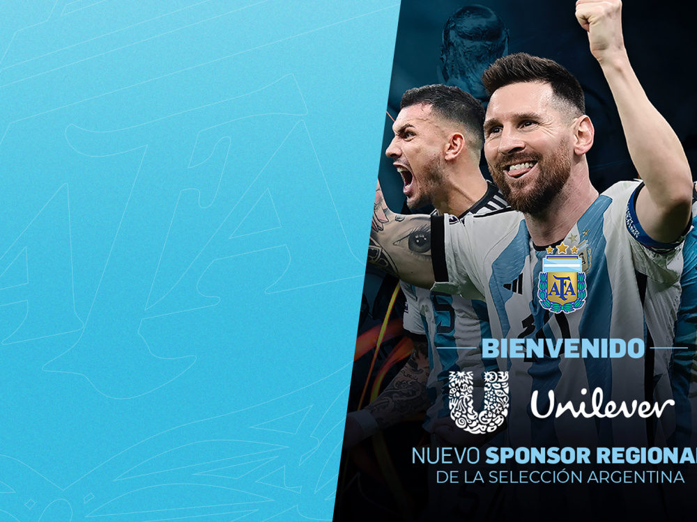 La Asociación del Fútbol Argentino presenta su acuerdo de patrocinio con Unilever