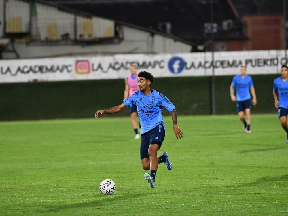Primer entrenamiento de la Selección Sub23 en Venezuela
