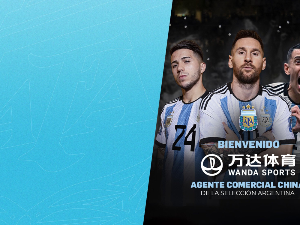 La AFA y Wanda Sports renuevan su acuerdo de agente comercial exclusivo en China
