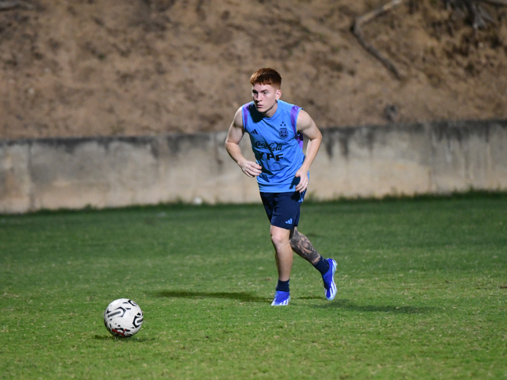 Último entrenamiento de la Selección Sub 23 de cara al partido contra Venezuela