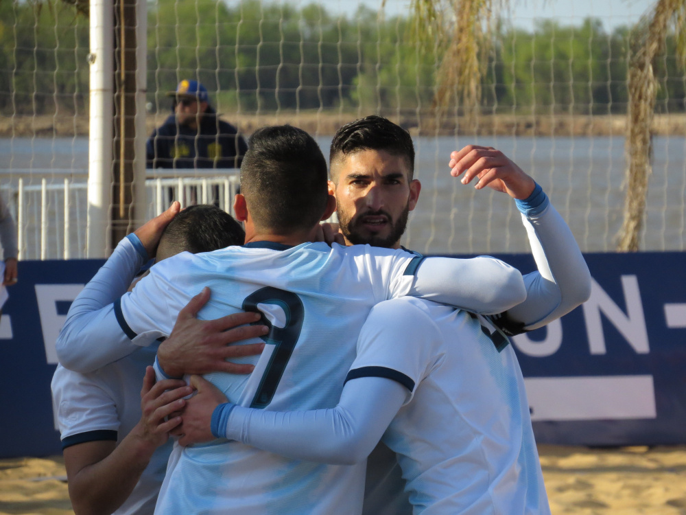 Argentina venció a Chile en la doble jornada de la Liga Sudamericana de Fútbol Playa