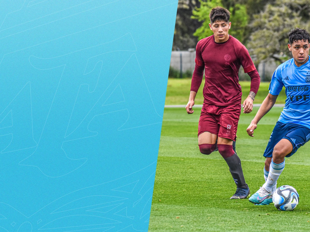 Sub 17: el equipo dirigido por Diego Placente disputó un amistoso ante Lanús