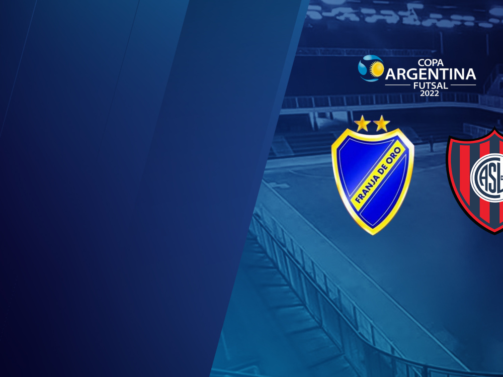 Franja de Oro y San Lorenzo se enfrentarán mañana en la final de la Copa Argentina 2022