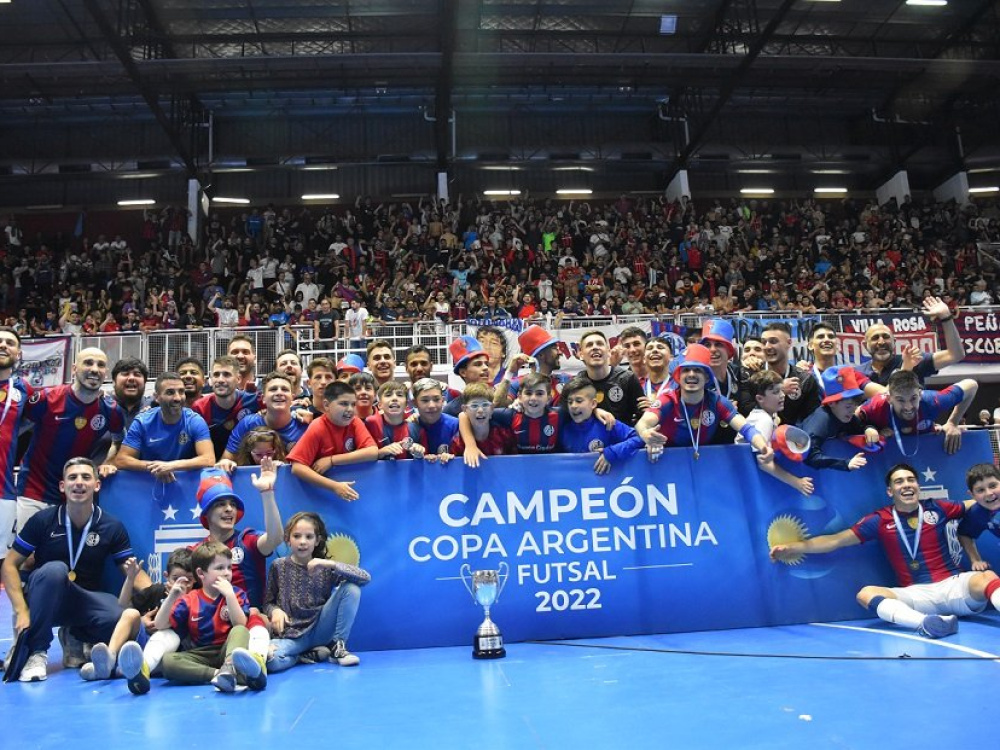 San Lorenzo es el campeón de la Copa Argentina de Futsal 2022