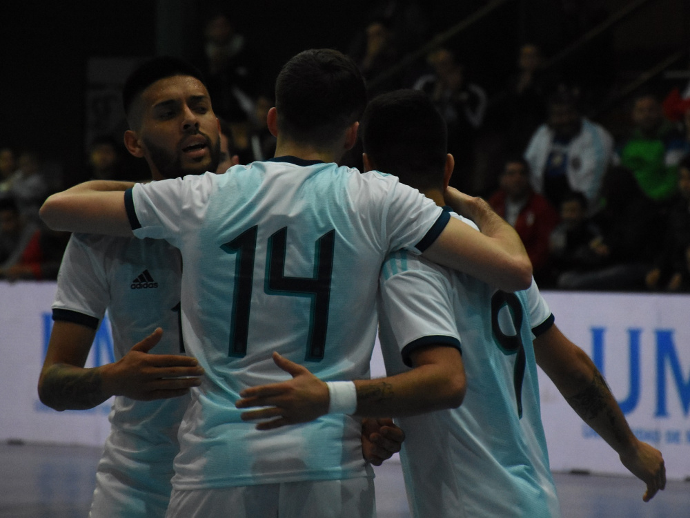 Doble victoria de Argentina ante Chile en la Liga Sudamericana de Futsal