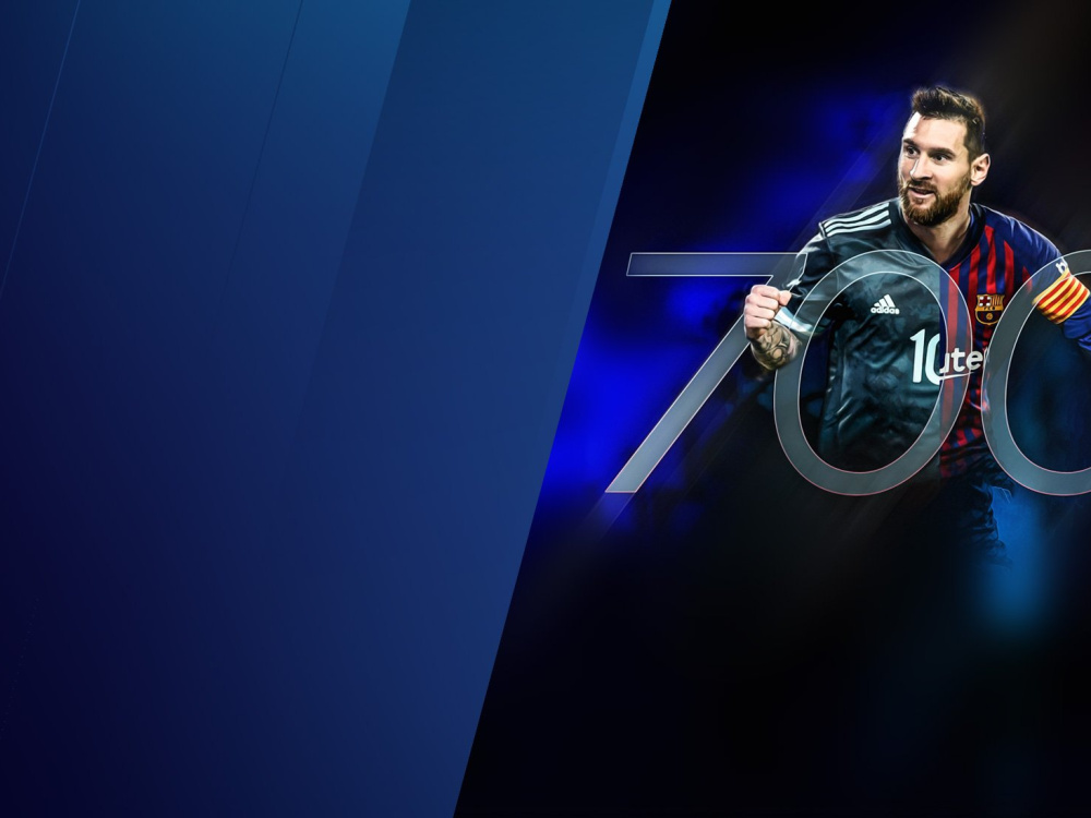 Lionel Messi llegó a los 700 goles como profesional