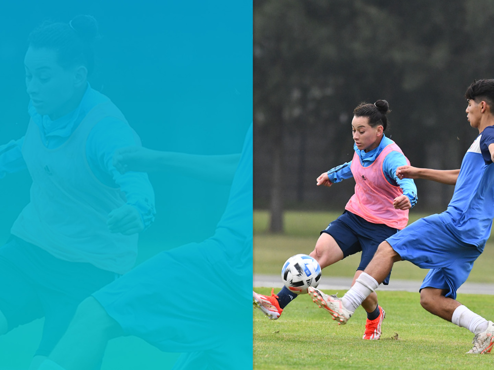 Miércoles de amistoso para la preselección femenina local