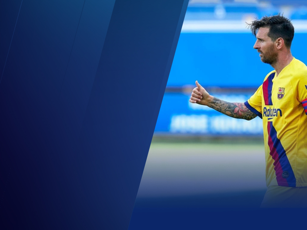 Lionel Messi, máximo goleador de la liga española