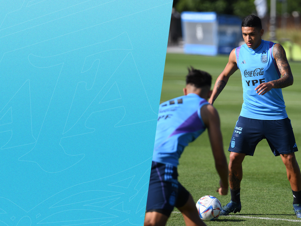 Entrenamiento de la Selección Sub 23 y atención a los medios de comunicación 