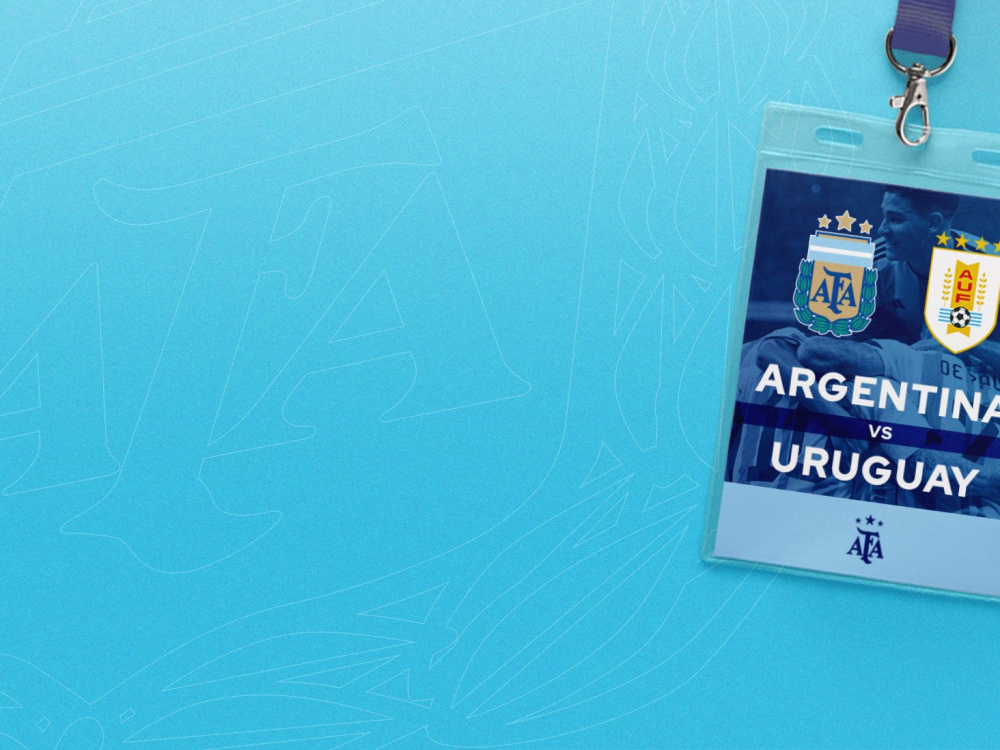Acreditaciones para el encuentro entre Argentina y Uruguay
