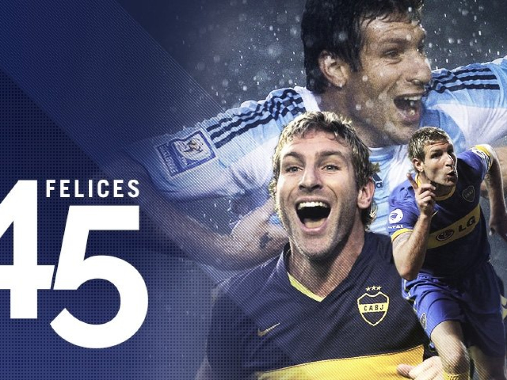 Los 45 años de Martín Palermo