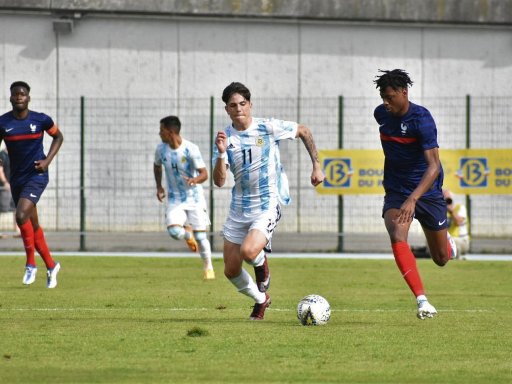 Sub 20: Argentina cayó 6-2 ante Francia