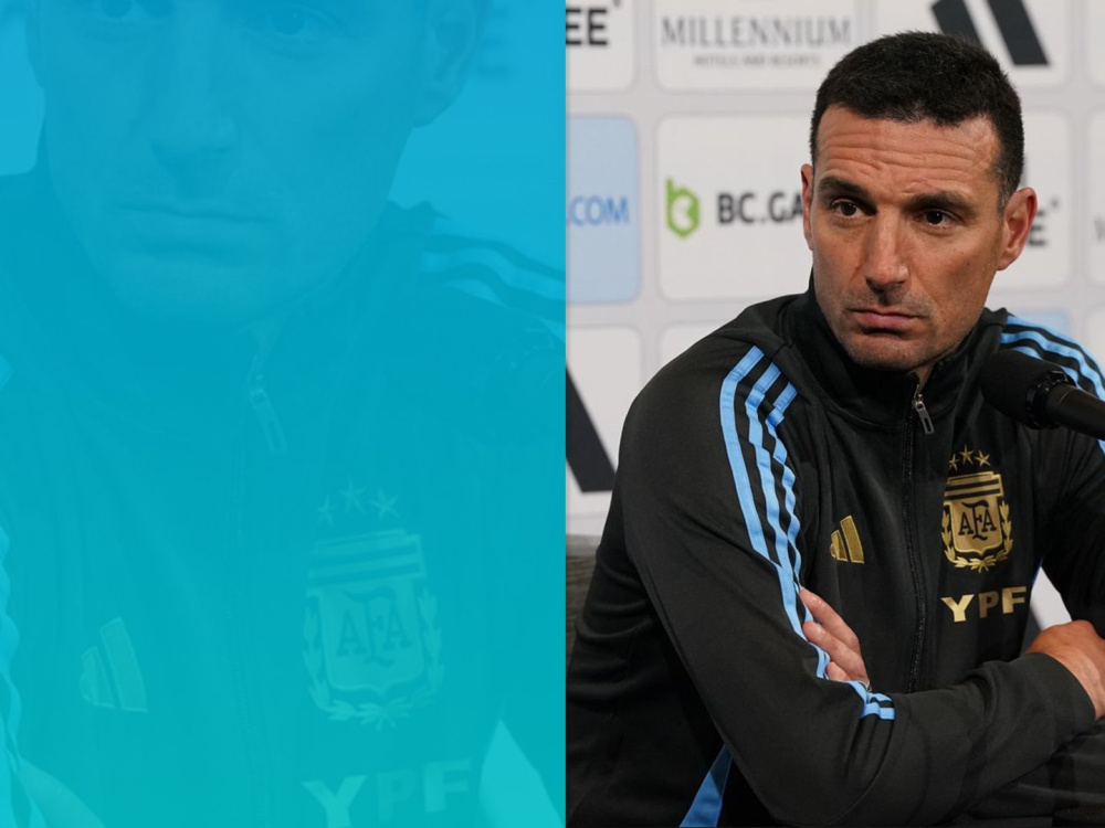 Luego del triunfo ante El Salvador, Lionel Scaloni habló con la prensa 