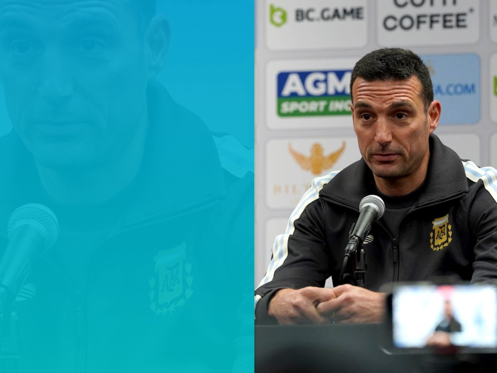 Lionel Scaloni habló en conferencia de prensa en la previa del duelo ante Costa Rica