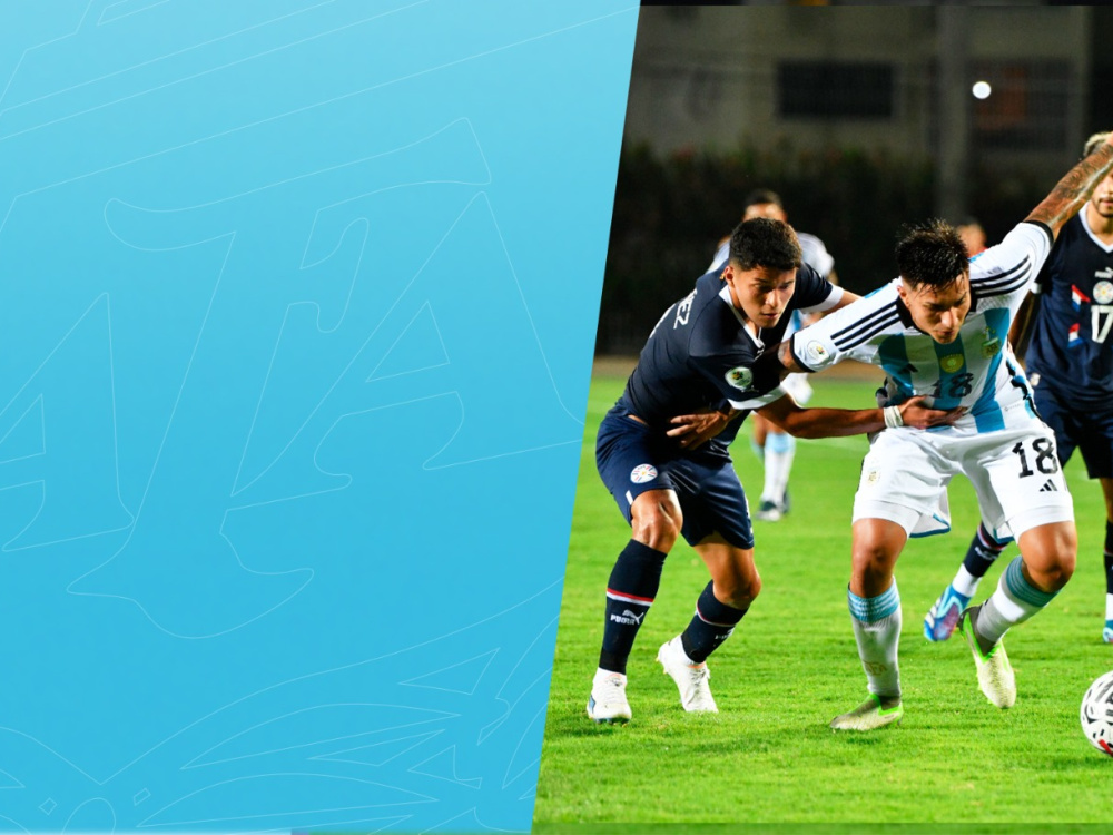 Argentina igualó 1-1 con Paraguay en su debut en el Torneo Preolímpico de Venezuela