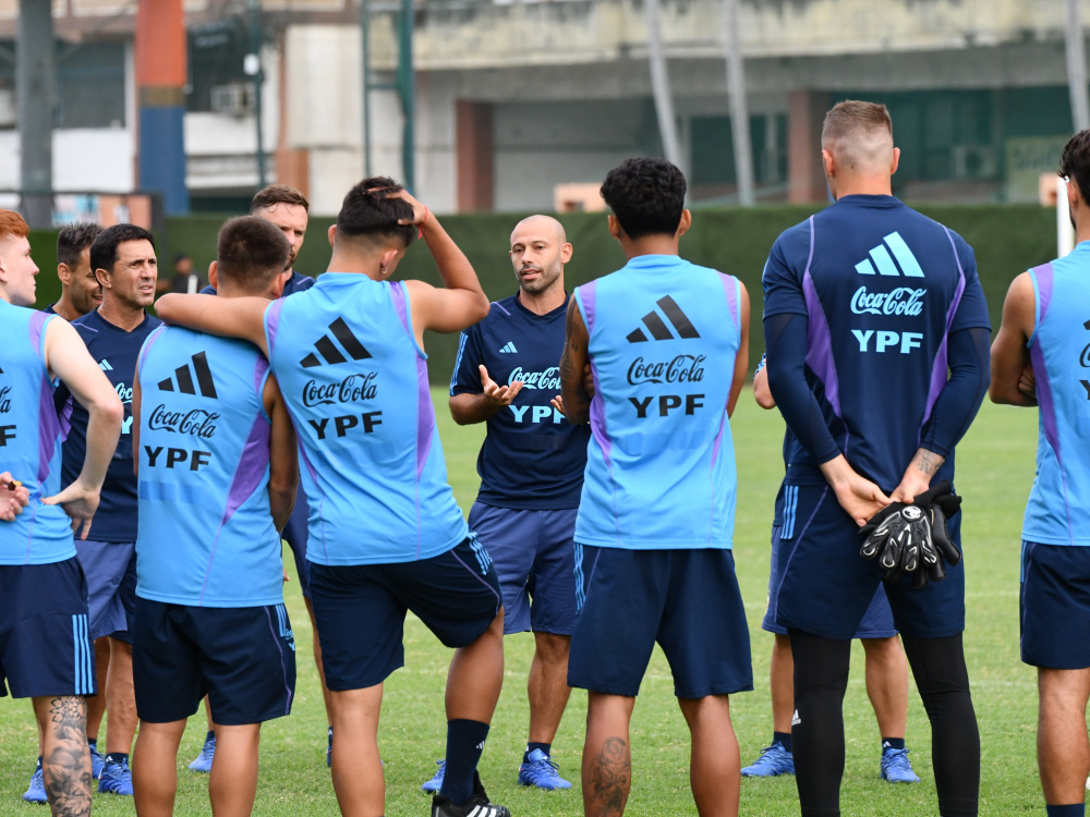 La Selección Sub23 entrenó tras el empate ante Paraguay en el debut del Preolímpico
