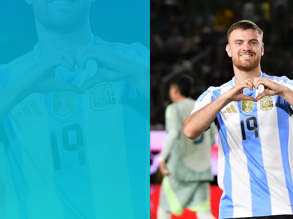 Lucas Beltrán: "Es increíble marcar para la Selección"