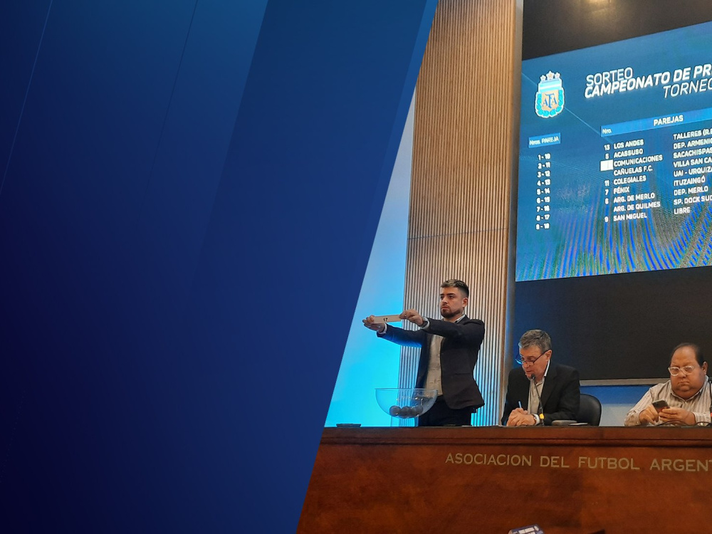 Se llevó a cabo el sorteo del programa de partidos del Campeonato de Primera División B Torneo Apertura 2023