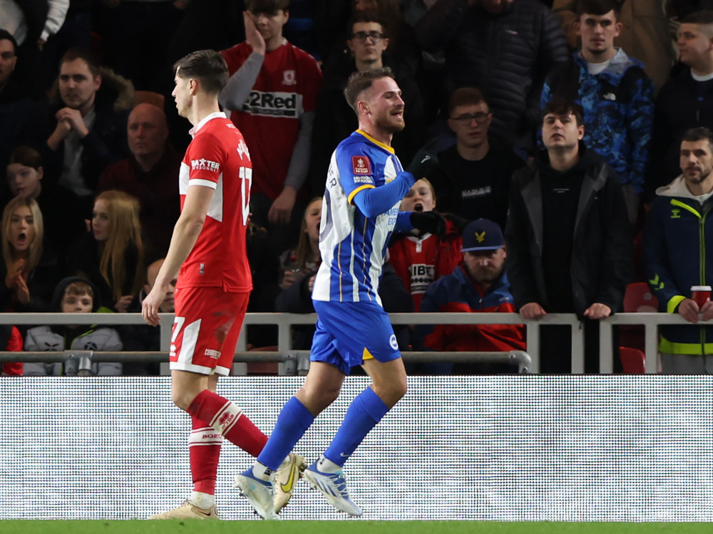 Victoria del Brighton con dos tantos de Alexis Mac Allister