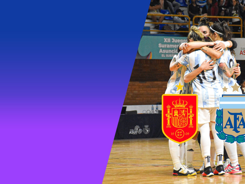 Argentina enfrenta a España en el primero de dos partidos