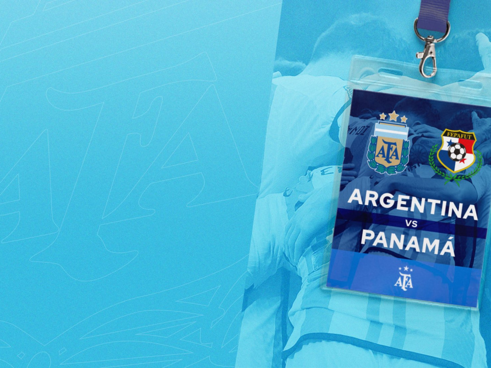 Acreditaciones para el encuentro entre Argentina y Panamá 