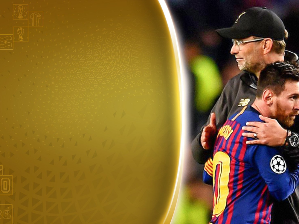 Palabra de Klopp: "Messi es el mejor jugador que vi en mi vida"