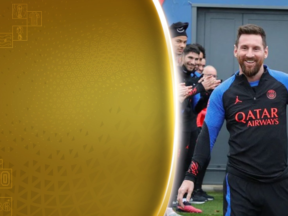 Al campeón del mundo Lionel Messi lo recibieron con todos los honores en el PSG