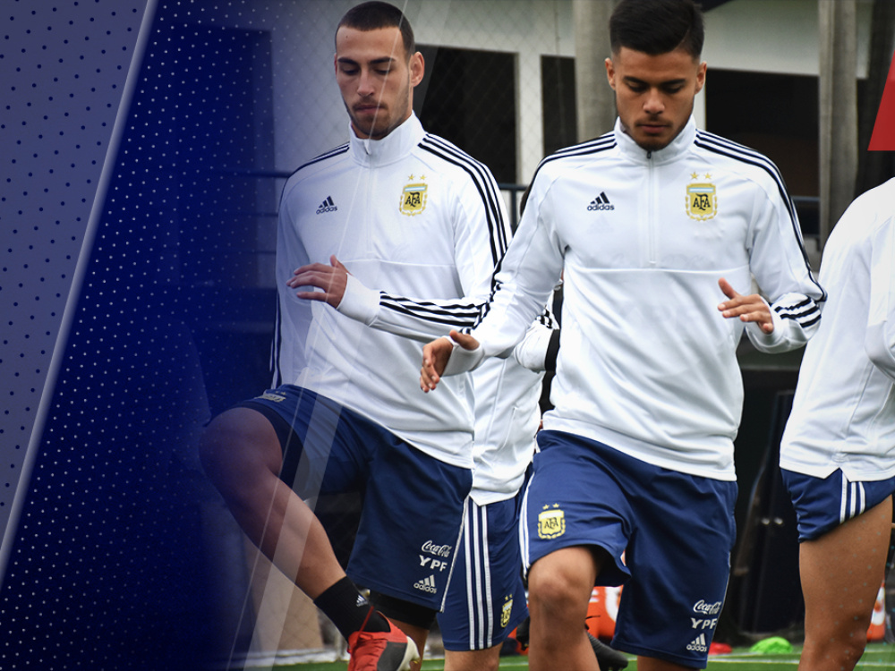 Los finalistas se entrenaron tras la victoria ante Uruguay