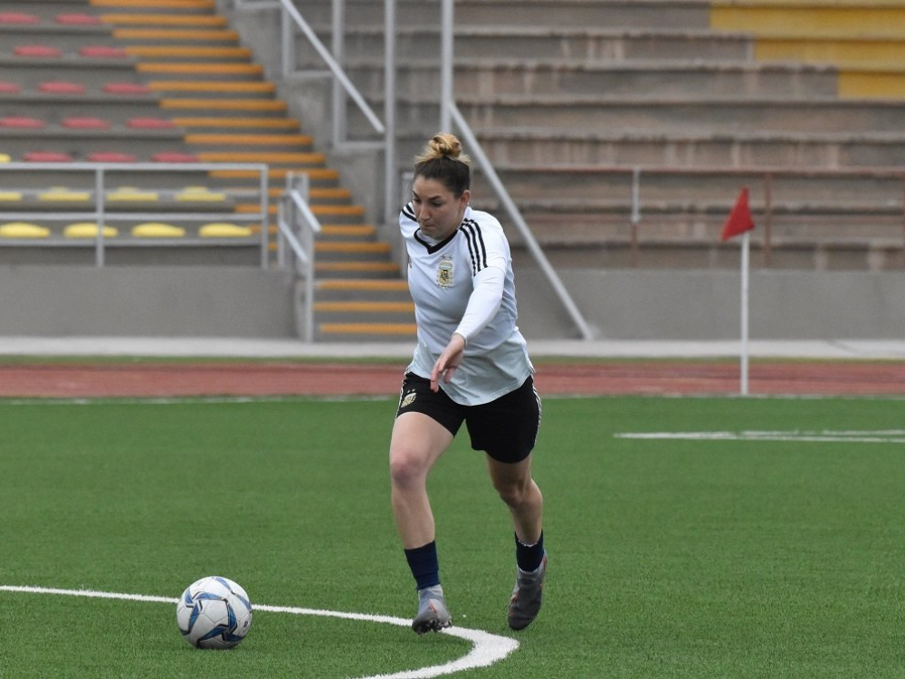 La Selección Femenina entrenó en el estadio del debut panamericano