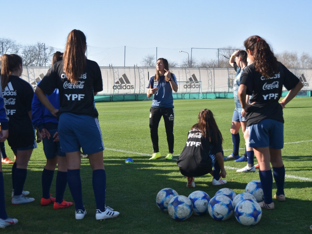 La preselección Sub 17 femenina finalizó su primera semana de concentración