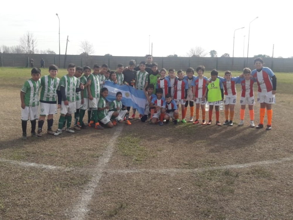 El Fútbol Infantil conmemoró el 9 de julio