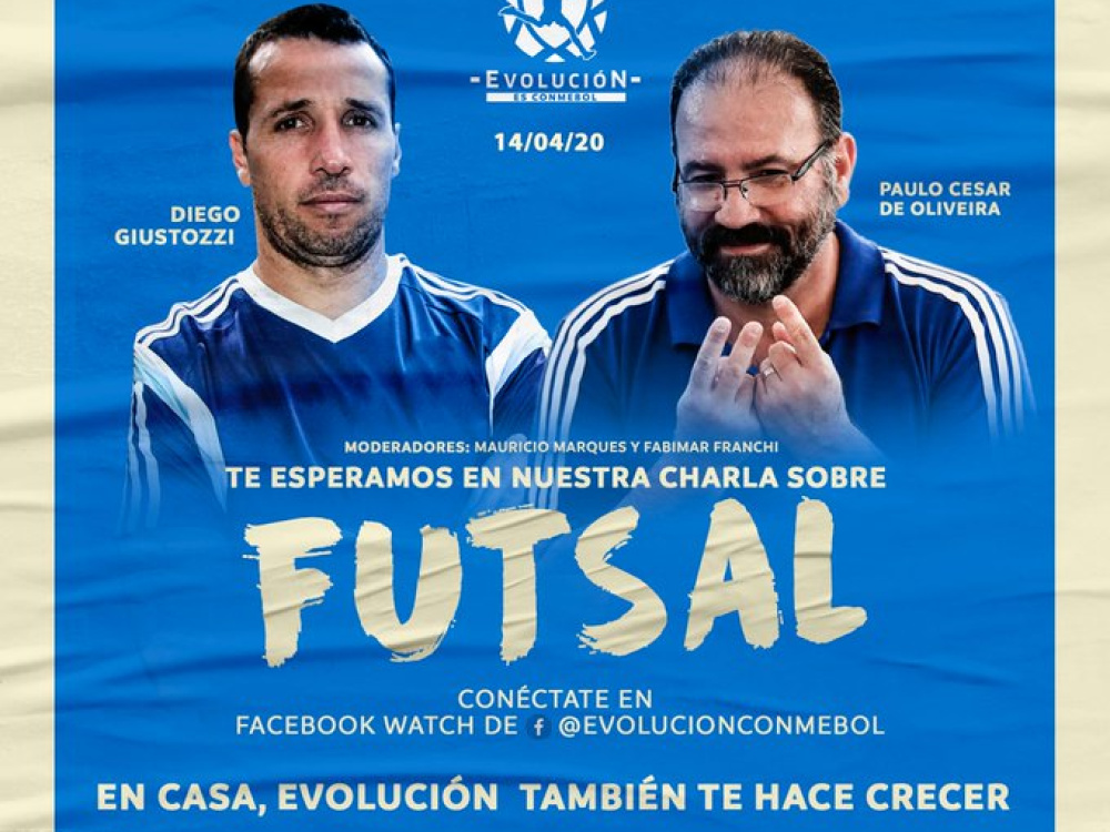 Primer ciclo de encuentros digitales de CONMEBOL junto a profesionales del fútbol