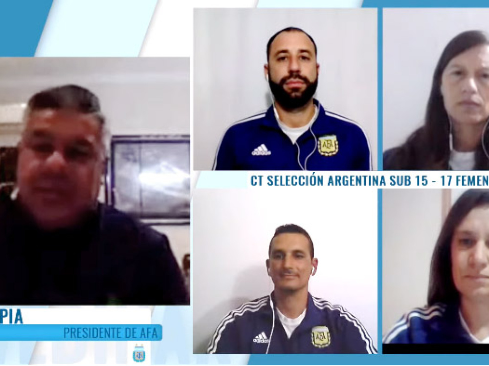 Se realizó la primera capacitación online de fútbol femenino juvenil